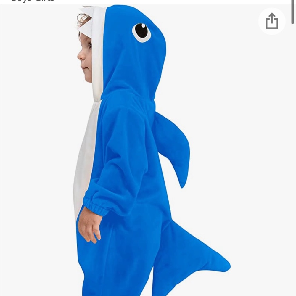 Baby shark costume toddler (18-24 m)